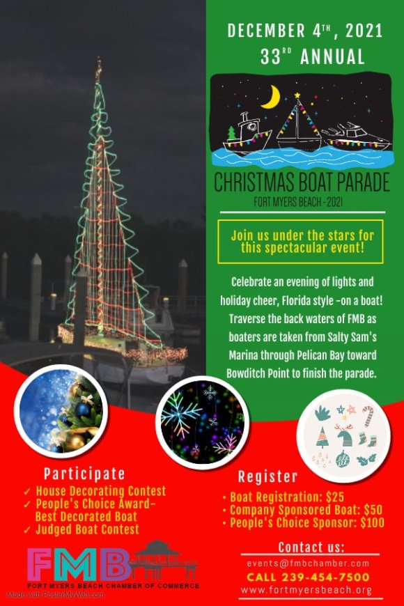 Boat Parade Flyer