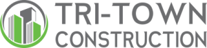 Logo for Tri Town Construction.