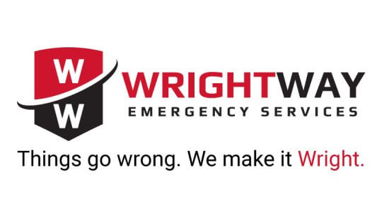 Logo for Wrigthway Emergency Services. Things Go Wrong. We Make It Wright.