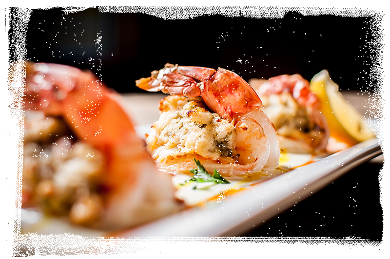 Fresh Gulf shrimp served at a Fort Myers Beach restaurant